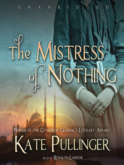 Cover image for The Mistress of Nothing